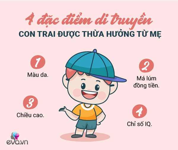 Những đặc điểm ngoại hình bé trai được thừa hưởng từ mẹ xem ngay con có bao nhiêu - 3