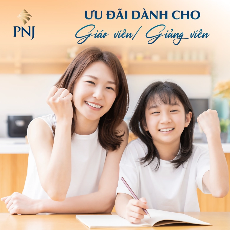 Pnj hưởng ứng ngày nhà giáo việt nam với chương trình ưu đãi độc quyền tháng 11 - 3