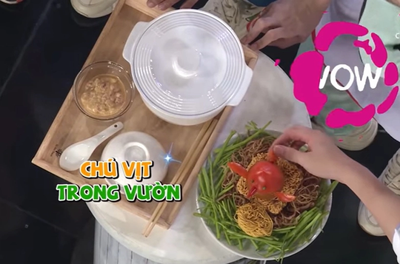 Sao vào bếp hoa hậu khánh vân từng làm trường giang tấm tắc đẹp mà giỏi quá - 14