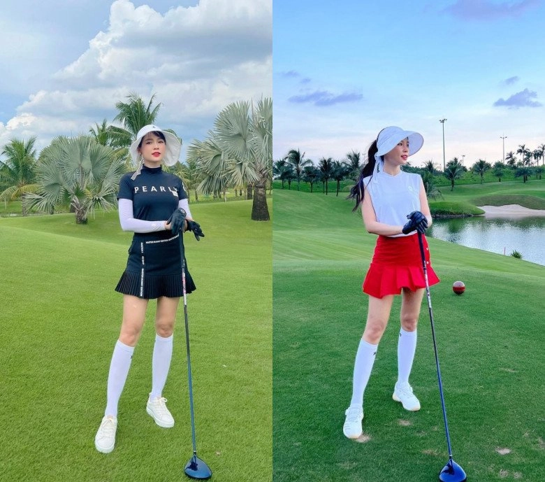 Thời trang đánh golf của hotgirl sam xinh hơn hiền hồ đắt hơn hoa hậu đẳng cấp đại gia tài sản 50 tỷ - 7