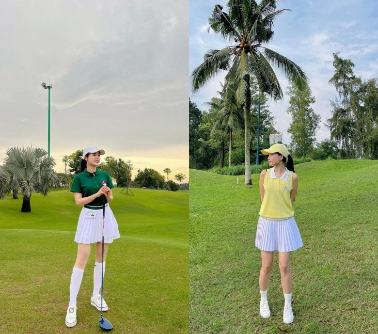 Thời trang đánh golf của hotgirl sam xinh hơn hiền hồ đắt hơn hoa hậu đẳng cấp đại gia tài sản 50 tỷ - 8