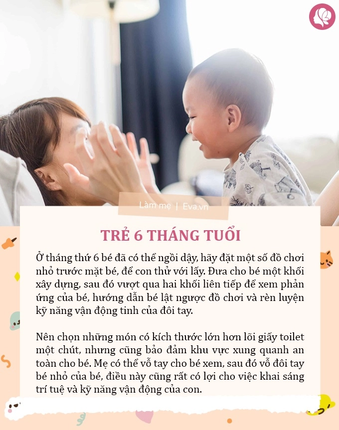 Trước 1 tuổi là giai đoạn vàng tăng trưởng làm điều này con lớn nhanh và thông minh hơn - 7