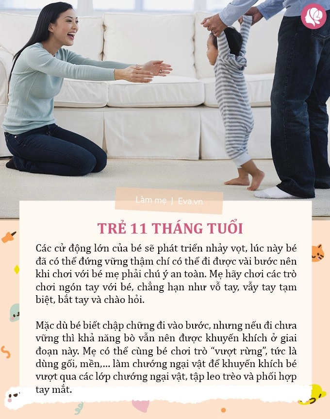 Trước 1 tuổi là giai đoạn vàng tăng trưởng làm điều này con lớn nhanh và thông minh hơn - 12