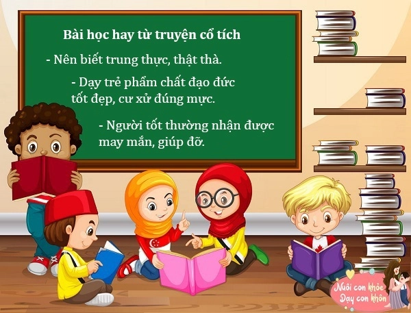 Truyện cổ tích chú bé thành thật - 5