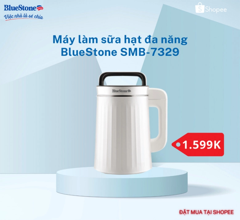 Tưng bừng ngày hội thương hiệu bluestone hội chị em hẹn nhau lên shopee săn loạt trợ thủ nhà bếp giá siêu hời - 3