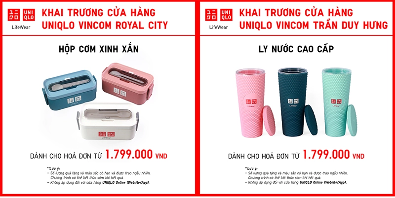 Uniqlo tiếp tục đẩy mạnh mở rộng tại hà nội với việc khai trương cùng lúc hai cửa hàng - 2