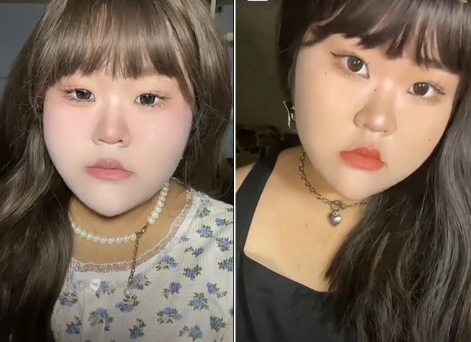 Vịt hoá thiên nga cô gái mắt một mí mũi tẹt hoá búp bê cõi mạng quên luôn nhan sắc thật - 2