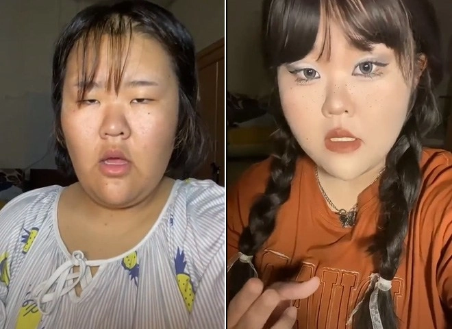 Vịt hoá thiên nga cô gái mắt một mí mũi tẹt hoá búp bê cõi mạng quên luôn nhan sắc thật - 4