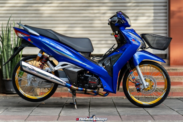 Wave 125 đời cũ độ dohc dằn mặt wave 125 2023 phuộc thôi đã 50 triệu - 24