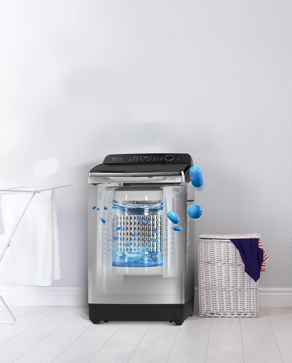Yên tâm áo quần sạch như ý với máy giặt aqua tích hợp công nghệ tự vệ sinh mặt ngoài lồng giặt thông minh đầu tiên trên thị trường - 2