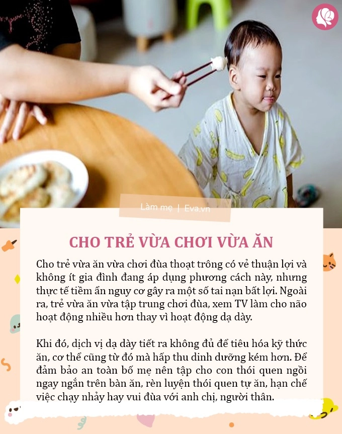 5 thói quen tưởng tốt nhưng là sai lầm to đùng mẹ việt thường mắc phải khi cho trẻ ăn - 2