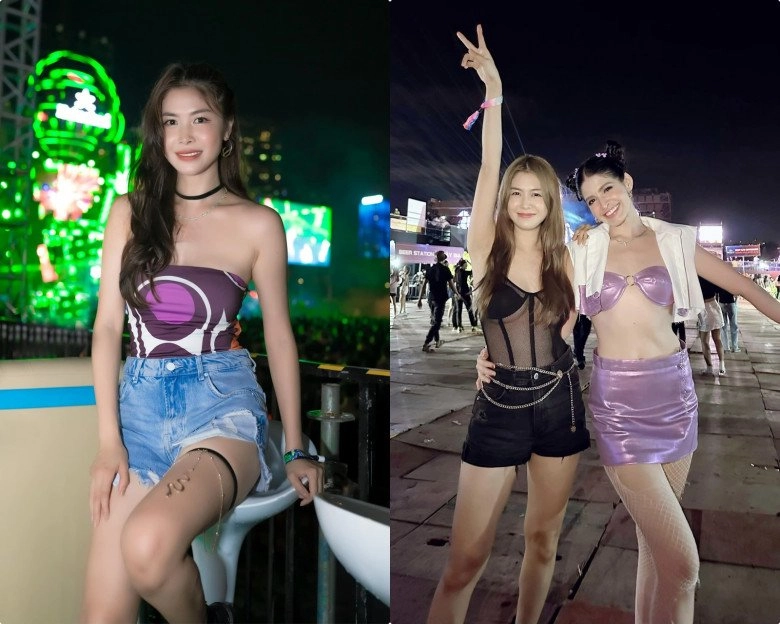 Cặp hotgirl hà thành chồng cưng như trứng càng đẻ càng mê diện khoe dáng chuẩn chuyên trị váy áo ngắn - 13