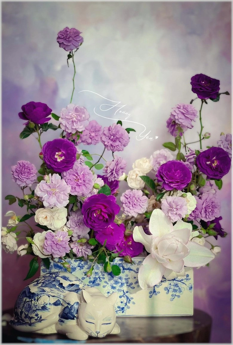 Con dâu làng gốm bát tràng gợi ý những bình hoa đẹp mê dưỡng hoa nở bung tươi rót suốt mấy ngày tết - 13