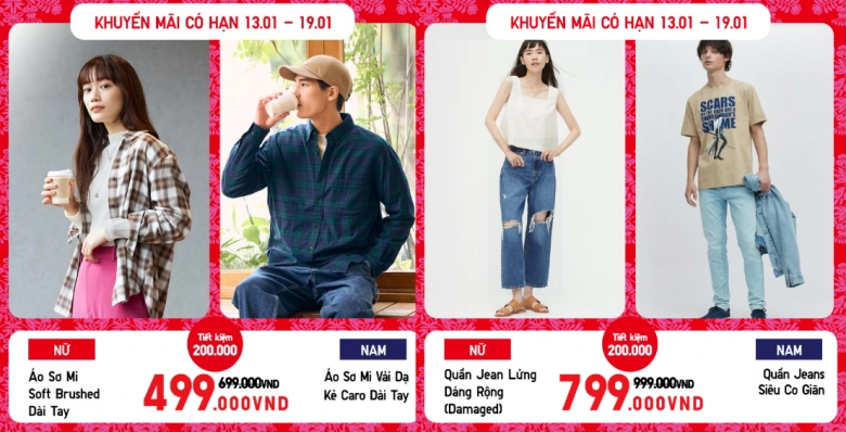 F5 tủ đồ tết năm nay với những trang phục ưu đãi từ uniqlo chỉ từ 249k - 4