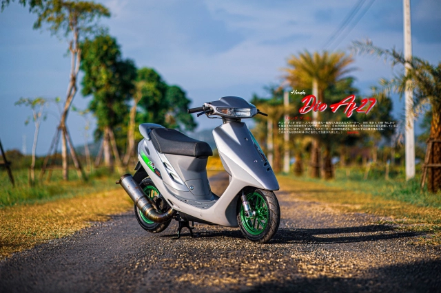 Honda dio sr sở hữu bề ngoài hoành tráng lệ sau khi cách tân dàn chân - 16