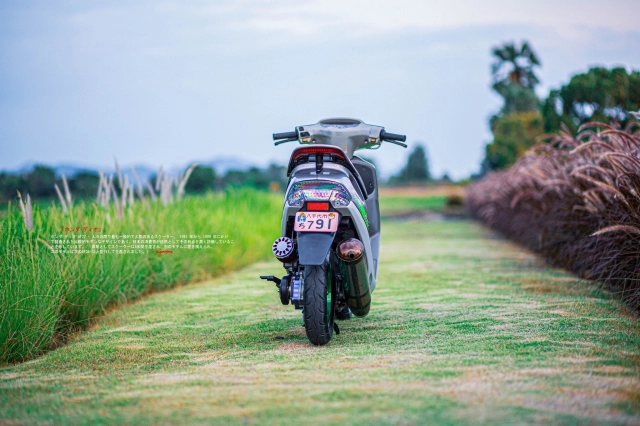 Honda dio sr sở hữu bề ngoài hoành tráng lệ sau khi cách tân dàn chân - 18