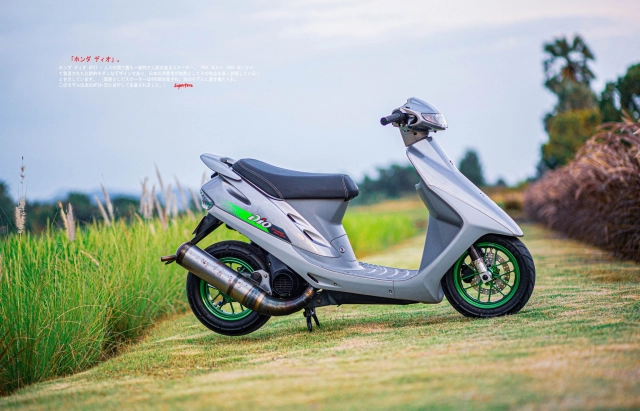 Honda dio sr sở hữu bề ngoài hoành tráng lệ sau khi cách tân dàn chân - 20