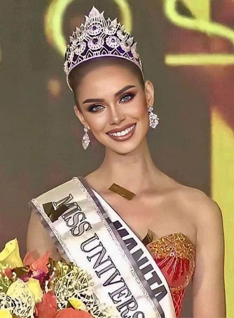 Mỹ nhân campuchia lai pháp đẹp như nữ hoàng là đối thủ nặng ký của ngọc châu tại miss universe - 1