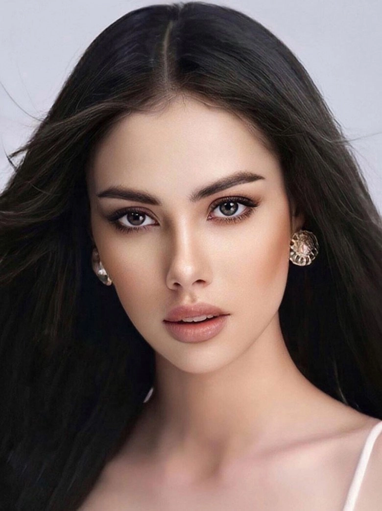 Mỹ nhân campuchia lai pháp đẹp như nữ hoàng là đối thủ nặng ký của ngọc châu tại miss universe - 3