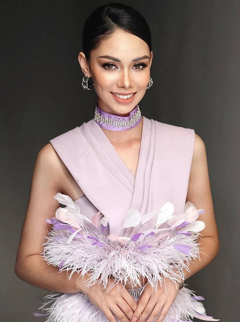 Mỹ nhân campuchia lai pháp đẹp như nữ hoàng là đối thủ nặng ký của ngọc châu tại miss universe - 5