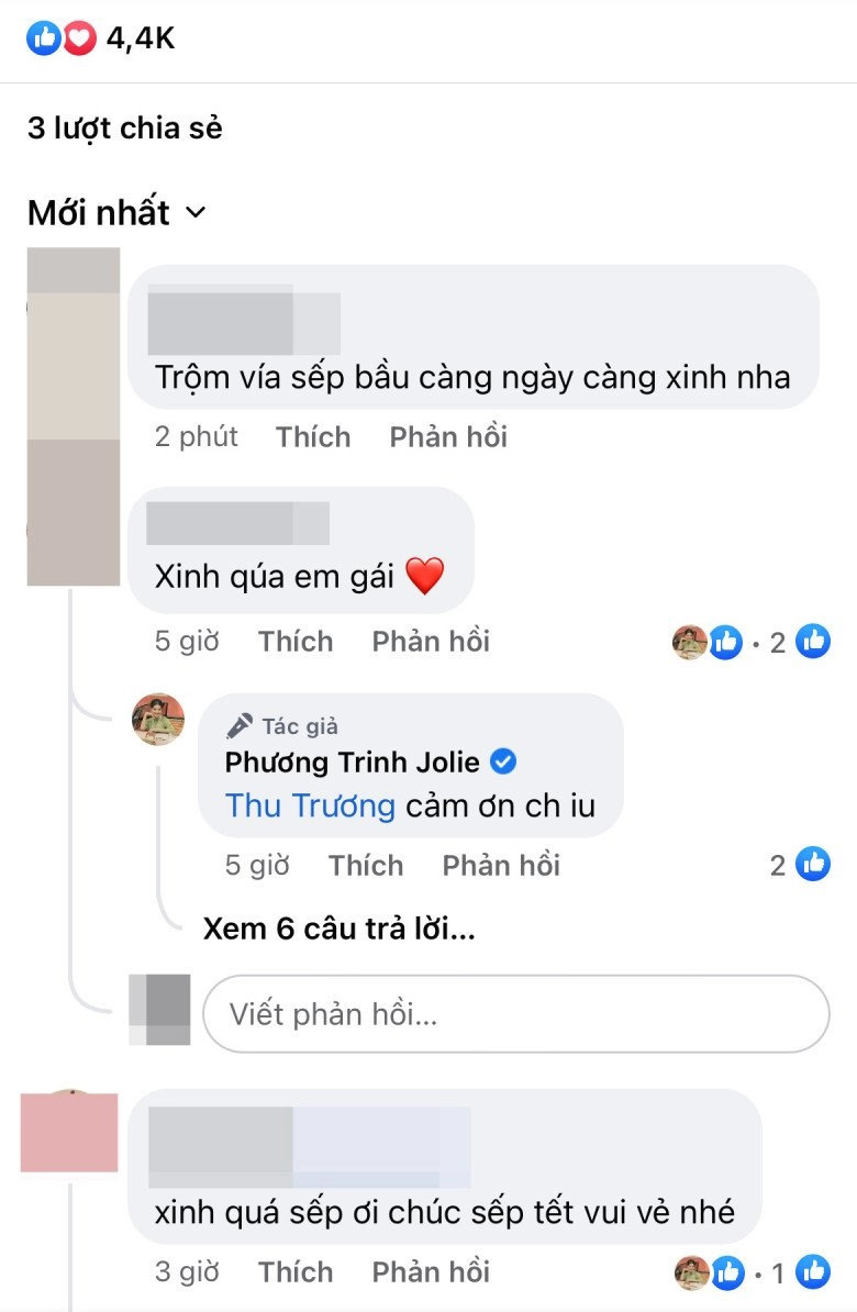 Phương trinh jolie xứng danh bà bầu đẹp nhất mùa xuân diện áo dài che khéo bụng to tròn - 3