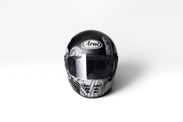 Ra mắt arai rapide-neo roars black 2023 - 3