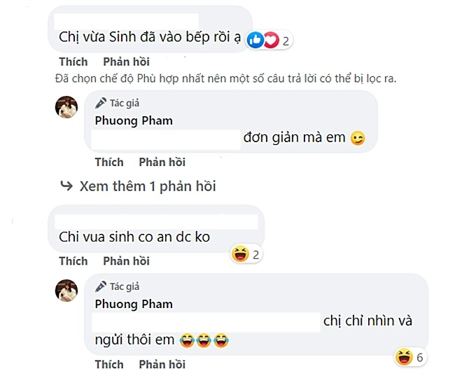 Tình cảnh vợ mạnh trường sau sinh con thứ 3 vào bếp nấu cho cả nhà món mình không ăn được đành ngồi nhìn - 13