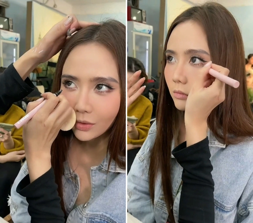 Xuất hiện mỹ nhân ăn phấn son nhất vũ trụ điện ảnh vtv trước và sau make-up như 2 người - 10