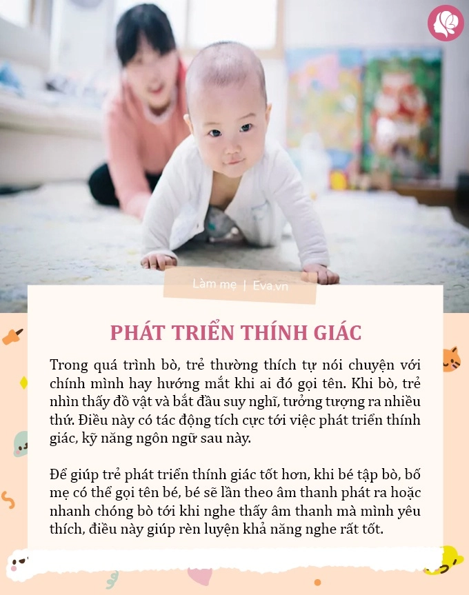 5 lợi ích khi trẻ tập bò bé càng bò nhiều càng thông minh iq tăng lên mỗi ngày - 3