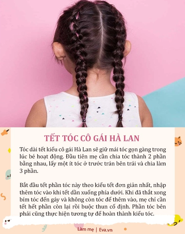 Kiểu tóc tết dễ làm cho bé chơi tết mẹ chỉ cần 5 phút con thêm đáng yêu ai cũng khen - 7