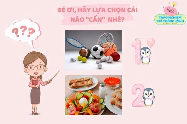 Bài trắc nghiệm iq nhận biết giữa cần và muốn cho trẻ tiểu học con hiểu biết và bớt đòi hỏi phung phí - 1