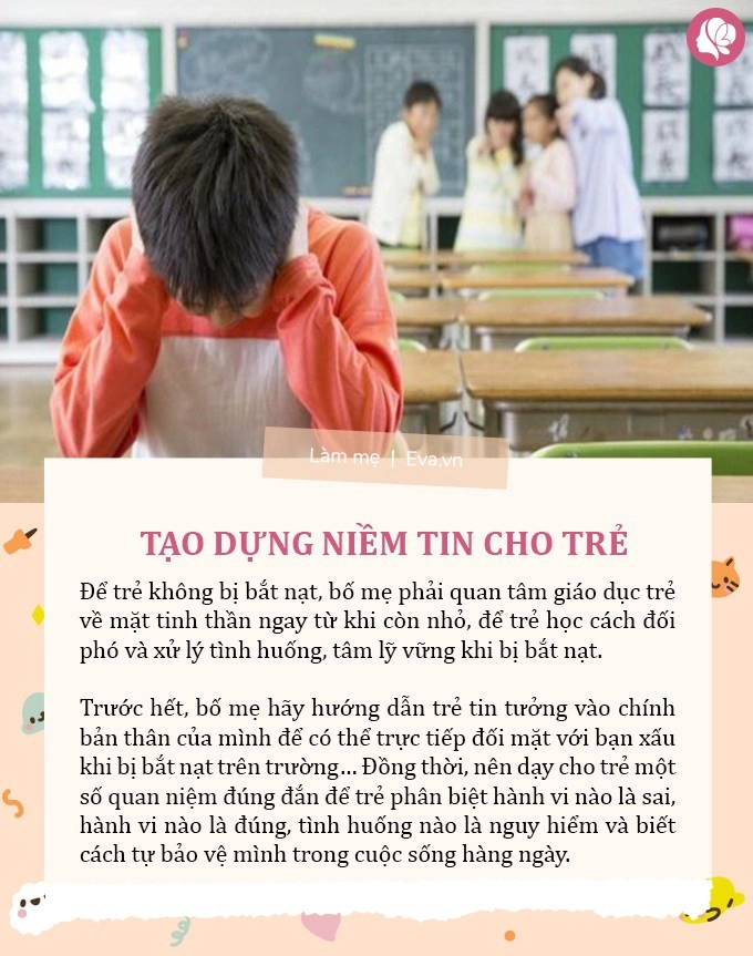 Giáo sư tâm lý con đi học bị bạn đánh bảo con mách thầy cô là đang hại con 5 cách cao tay dạy con đáp trả - 5