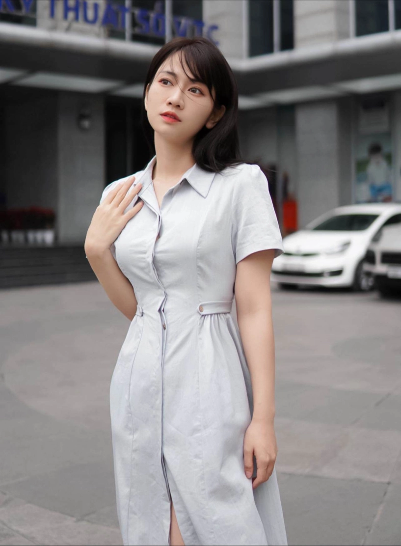 Hết hotgirl trứng rán đến lượt lê bống lên đồ học làm mc đài truyền hình cđm thở dài - 4