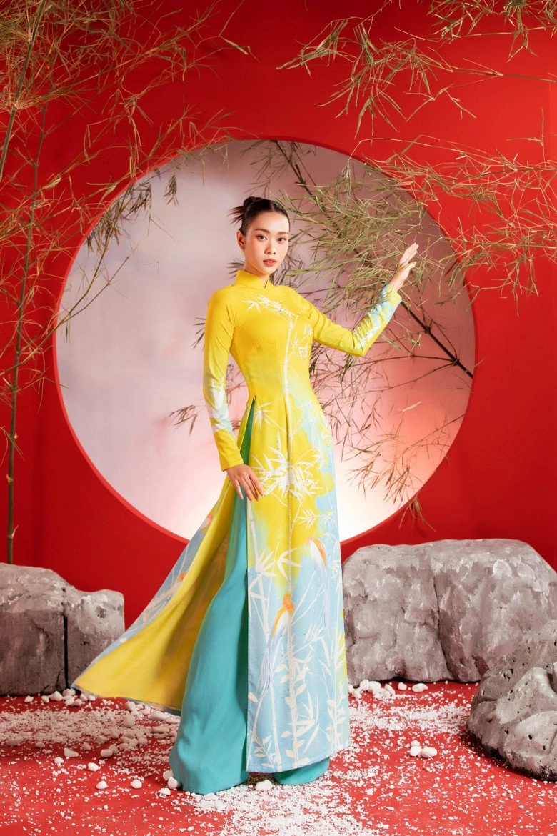 Hoa hậu việt có tên kêu như chuông diện áo dài kêu gọi bảo tồn và phát triển cây tre việt nam - 6