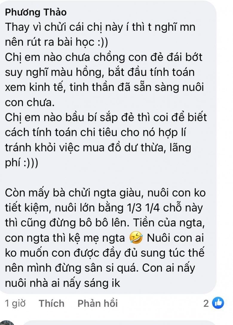 Mẹ bỉm công khai bảng chi phí nuôi con 10 tháng 120 triệu đồng nhiều chị em nói xem xong không dám đẻ - 7