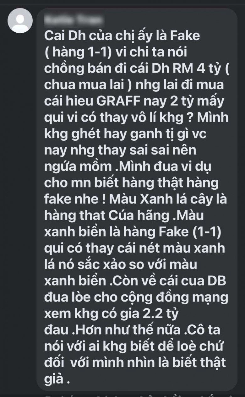 Mua túi hiệu tiền tỷ như mua sỉ đoàn di băng bị nghi mua hàng giả nay lên tiếng than khổ - 9