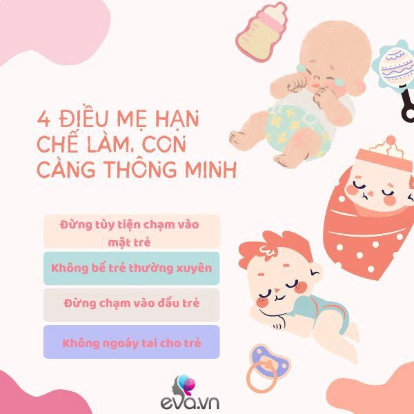 Nguyên tắc 3 được 4 không khi chăm trẻ sơ sinh thực hiện nghiêm túc con lớn sẽ thông minh - 5