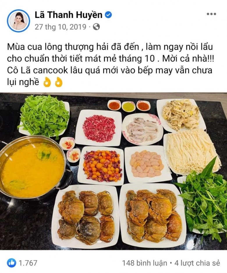 Nữ đại gia lã thanh huyền khoe món lẩu sang xịn nàng dâu tập đoàn nghìn tỷ muốn ăn mà chưa thấy mời - 9