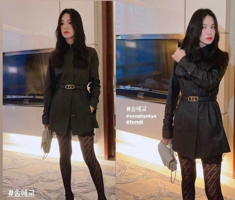Song hye kyo xuất hiện với hào quang khó lấn át mặc đẹp hơn người mẫu nghìn người chen chút chụp lén - 12