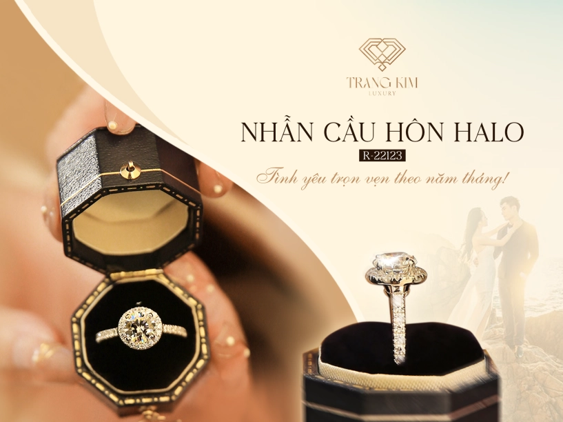 Top 5 mẫu nhẫn cầu hôn kim cương tại trang kim luxury khiến nàng lập tức say yes - 3