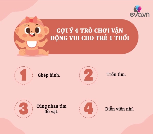 Trò chơi vận động cho trẻ 1 tuổi con thông minh hoạt bát hơn mỗi ngày - 2