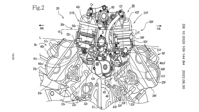 Cập nhật thông tin về bằng sáng chế động cơ v4 của honda - 5