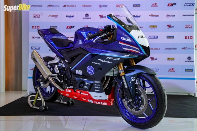 Chiêm ngưỡng dự án xe đua yamaha r3 blu cru thailand club - 2