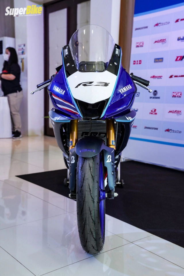 Chiêm ngưỡng dự án xe đua yamaha r3 blu cru thailand club - 3