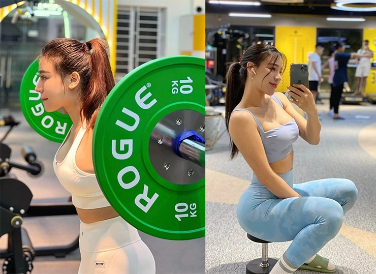 Có hình xăm nơi hiểm hóc nữ thần phòng gym chẳng mấy khi khoe chỉ chăm độ vòng 3 thêm tròn đầy - 3