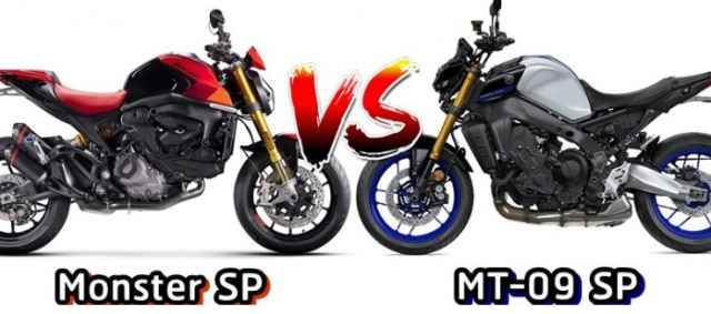 Ducati monster sp vs yamaha mt-09 sp trên bàn cân thông số - 1