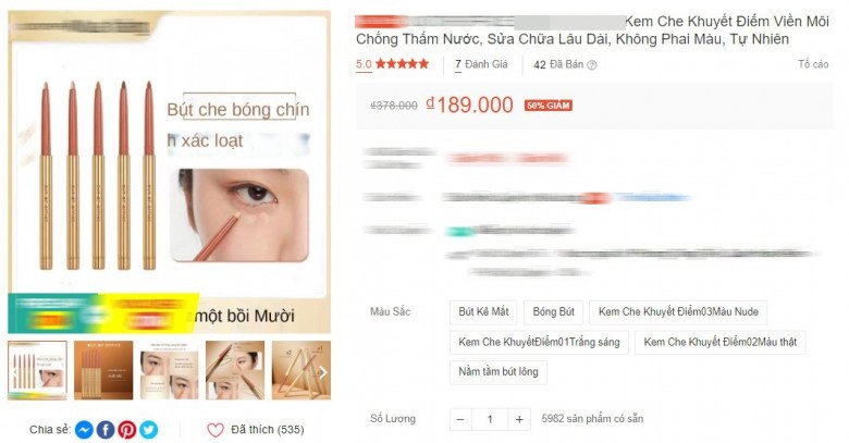 Dùng che khuyết điểm mắt vẽ hình tam giác lên môi cô gái khiến người xem đứng hình với kết quả - 7