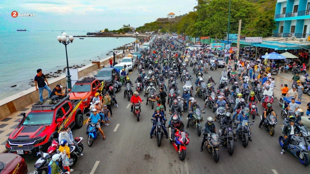 Hàng trăm biker hội ngộ tại vũng tàu bigbike mania - 1