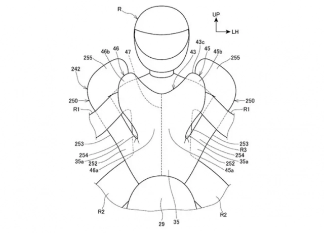 Honda đang phát triển cải tiến túi khí trên xe máy - 7