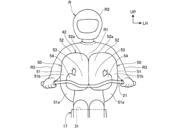 Honda đang phát triển cải tiến túi khí trên xe máy - 8